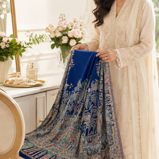 Are Pashmina Shawls Back in Fashion? How Britain Is Wearing the Shawl Again