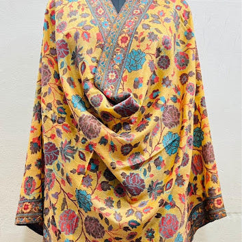 Mustard Kani Stole