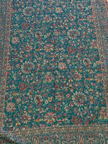 Kani Jamawar shawl in blue