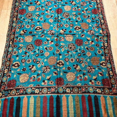 Blue Kani Stole