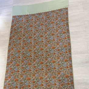 Sage Green Sozni Wool Shawl - Floral Jaal Embroidered Wrap for Occasion Wear