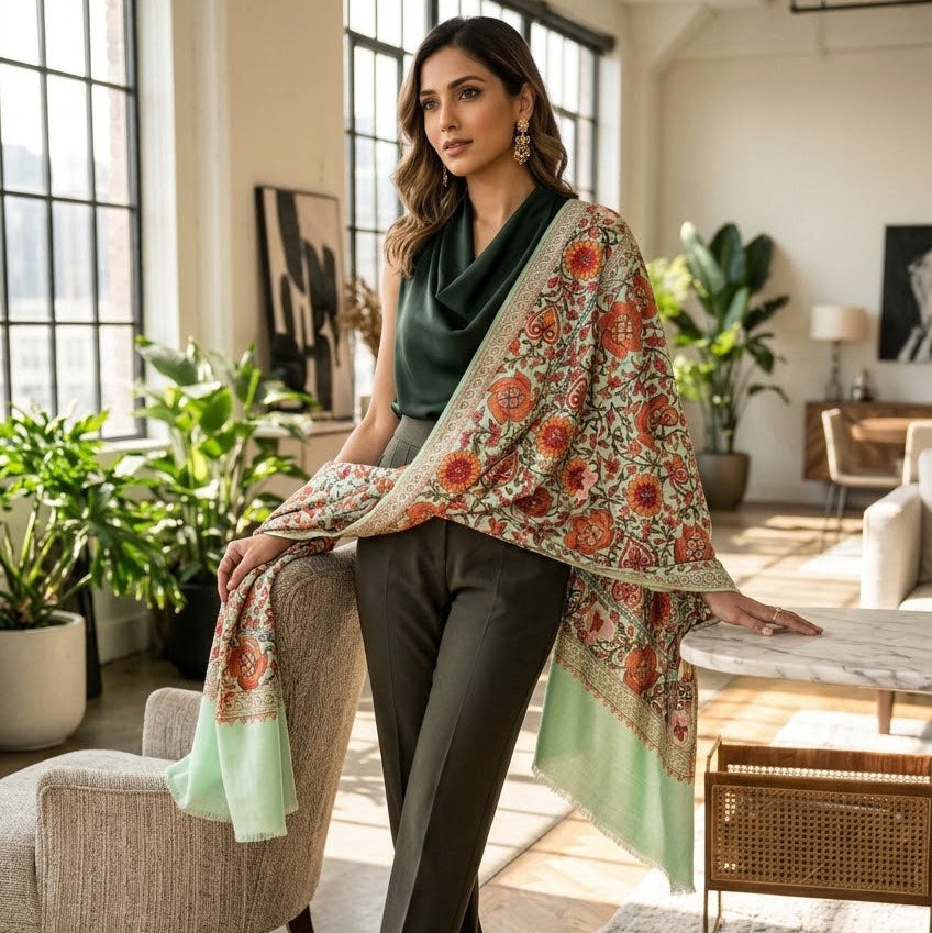 Sage Green Stole