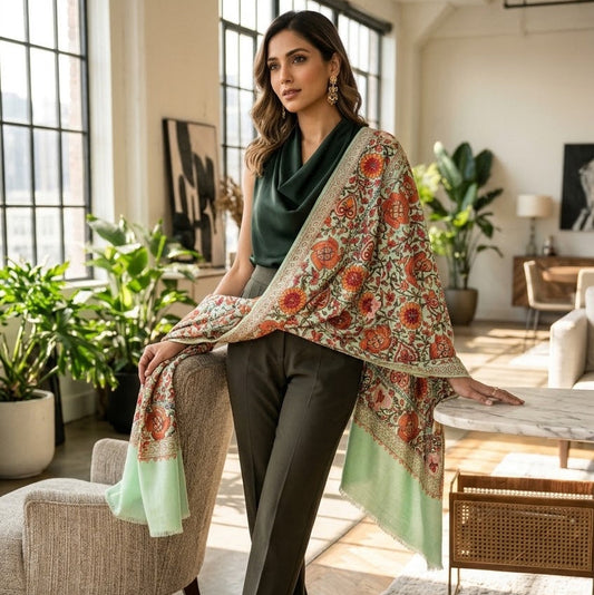 Sage Green Stole