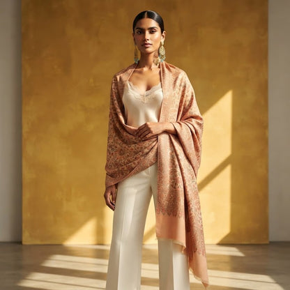 Sand Kani Wool Stole