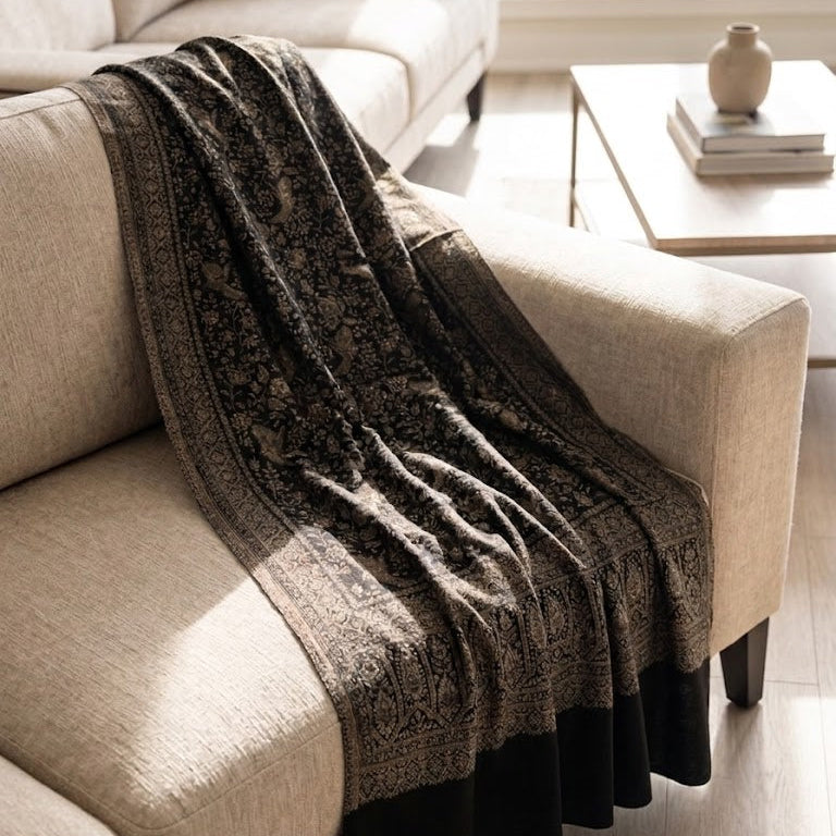 Kani Jamawar Shimmer Shawl