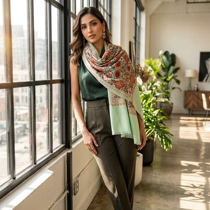 Sage Green Stole