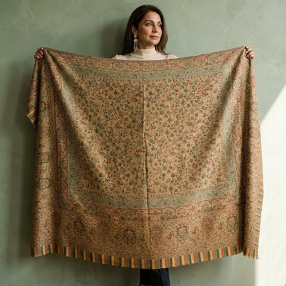 Terracota Kani Shawl