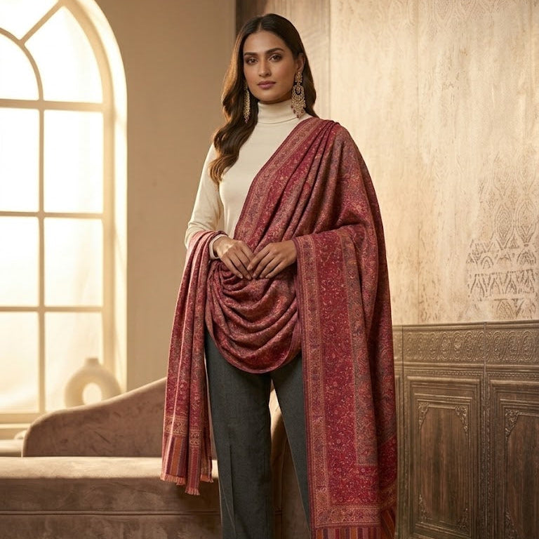 Kani Pink Shawl