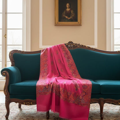 Kani shawl in Pink